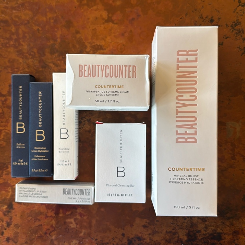 LOT of NEW IN BOXES Multiple Beautycounter skincare & makeup items!